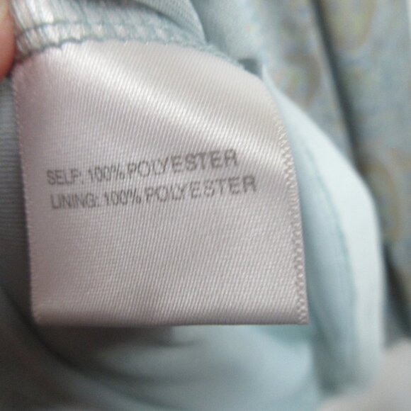 Jane and Delancey V-Neck Peasant Dress Size M 3/4 Sleeve Tiered Paisley - Picture 6 of 12